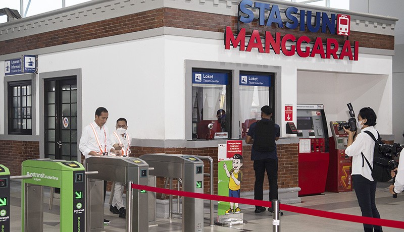Presiden Jokowi Resmikan Stasiun Manggarai Tahap I - Bagian 2