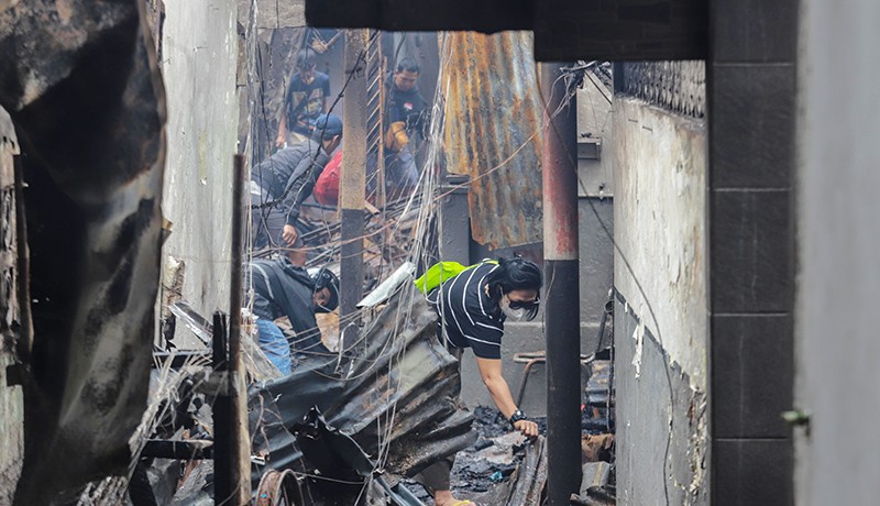 Kondisi Ratusan Rumah Warga Mampang Prapatan Pascakebakaran - Bagian 4