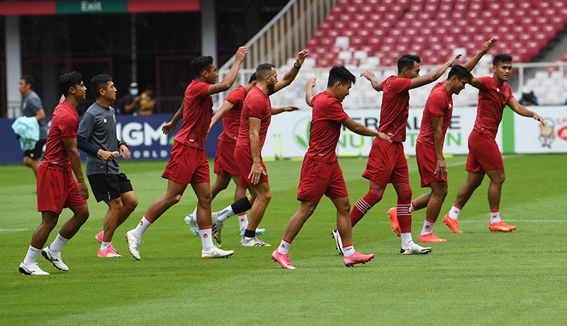 Melihat Latihan Timnas Indonesia Jelang Hadapi Thailand  - Bagian 1