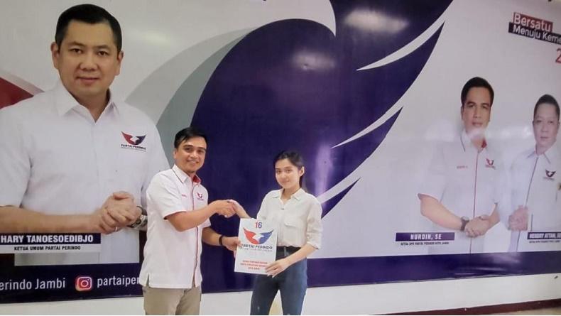Audiensi Caleg, Milenial di Jambi Banyak yang Tertarik Daftar ke Partai Perindo
