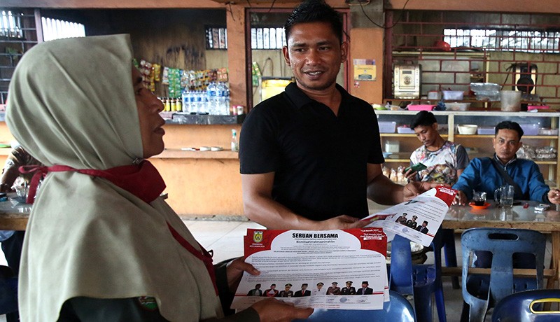 Polisi Syariat Islam Sosialisasi Larangan Perayaan Tahun Baru 2023 di Aceh - Bagian 2