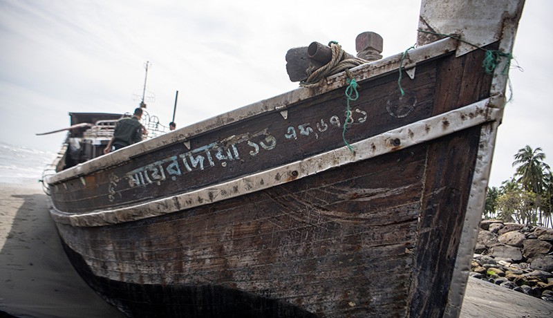 Ini Perahu Kayu yang Angkut 174 Imigran Rohingya dan Terdampar di Pesisir Aceh - Bagian 2
