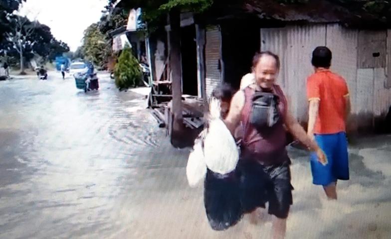  Sungai Seruni Meluap, Jalur Alternatif Demak-Semarang Terendam Banjir