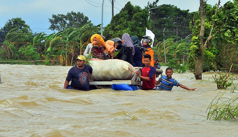 27.554 Jiwa Terdampak Banjir Kudus Jawa Tengah yang Semakin Meluas  - Bagian 2