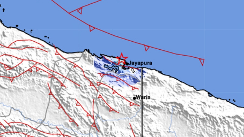 Gempa Terkini Magnitudo 4,0 Guncang Jayapura Papua