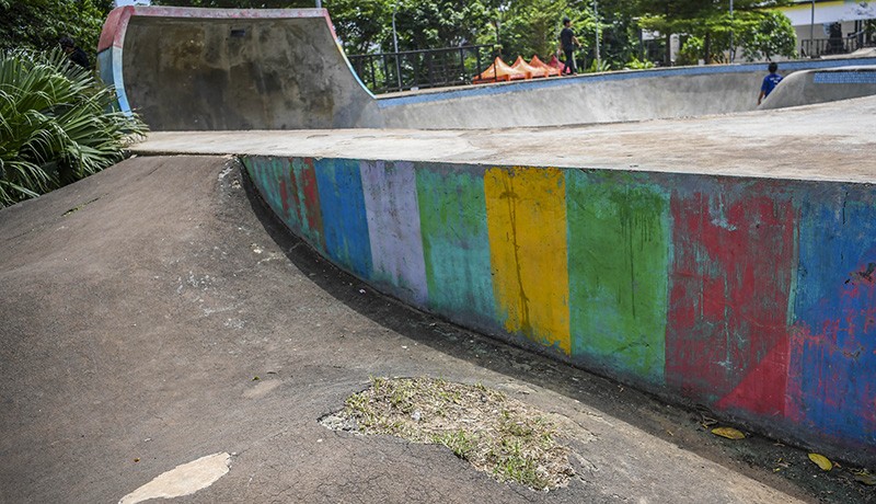 Kawasan RTH Kalijodo Kini Kurang Terawat - Bagian 2