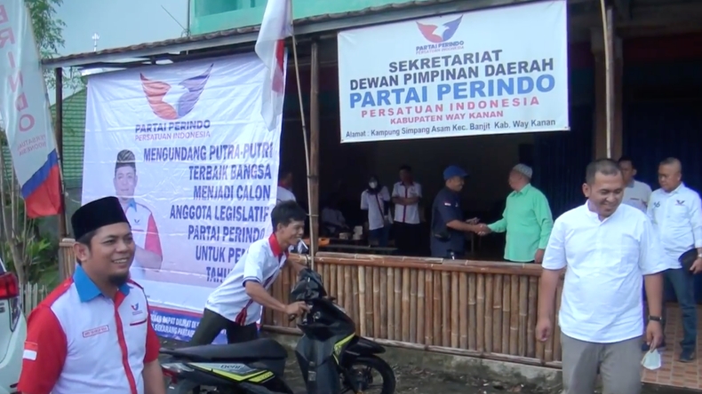 Kunjungi DPD Way Kanan, Ketua DPW Perindo Lampung Ingin Kepengurusan Diperkuat