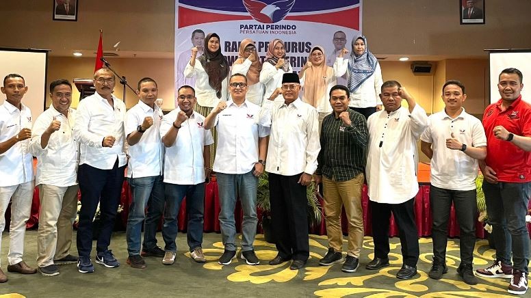 DPW Partai Perindo Riau Gelar Rapat Konsolidasi Raih Target Pemilu 2024