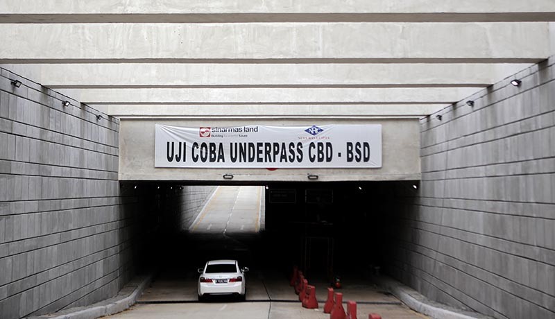 Uji Coba Underpass BSD - Bagian 1