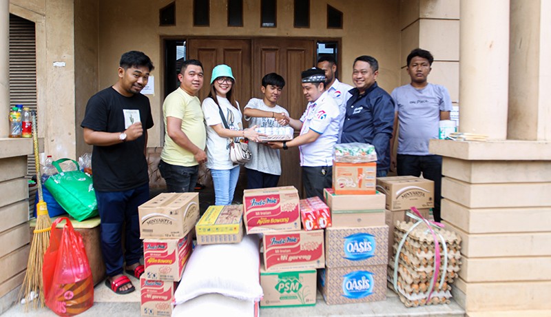 Pemuda Perindo Salurkan Bantuan Sembako untuk Tiko yang Hidup Terbengkalai  - Bagian 1