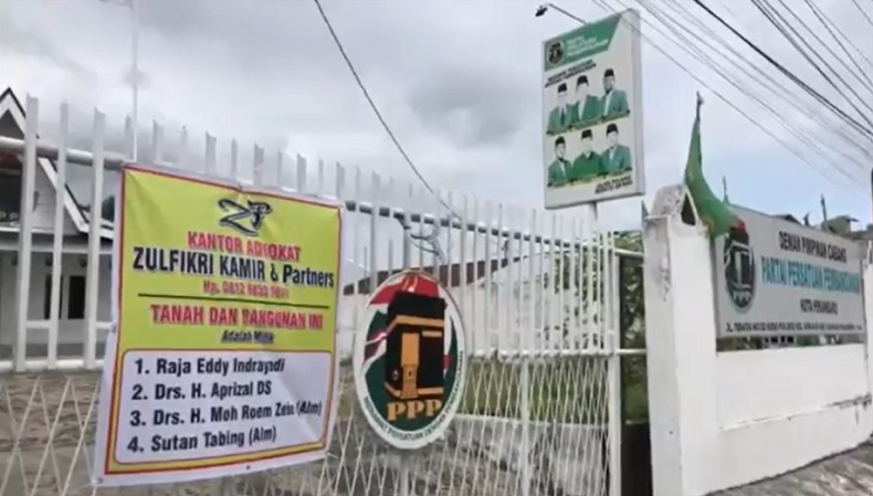 Kisruh Internal, Kantor DPC PPP Kota Pekanbaru Disegel