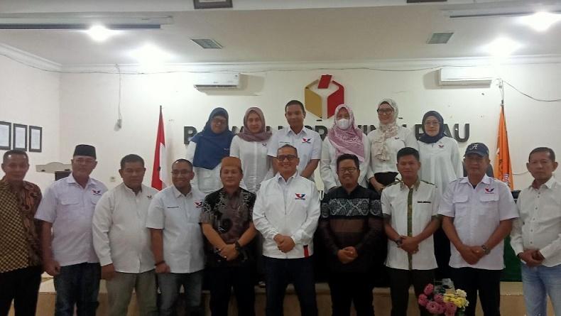 DPW Partai Perindo Riau Kunjungi Bawaslu, Ini yang Dibahas