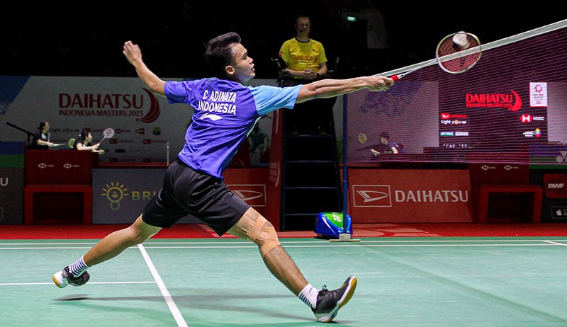 Kalahkan Wakil Belanda, Christian Adinata Masuk Babak Utama Indonesia Masters 2023 - Bagian 1
