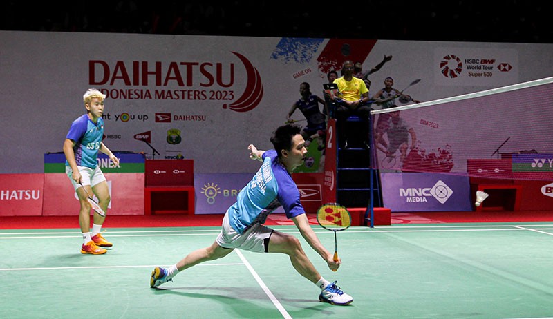 Indonesia Masters 2023, The Minions Kalahkan Pebulu Tangkis Korea Selatan  - Bagian 1