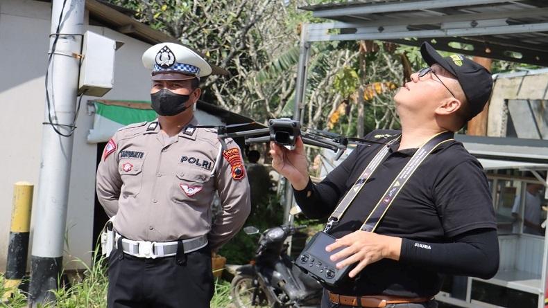 Tilang Elektronik Pakai Drone Diuji Coba di Pemalang, Hasilnya Efektif