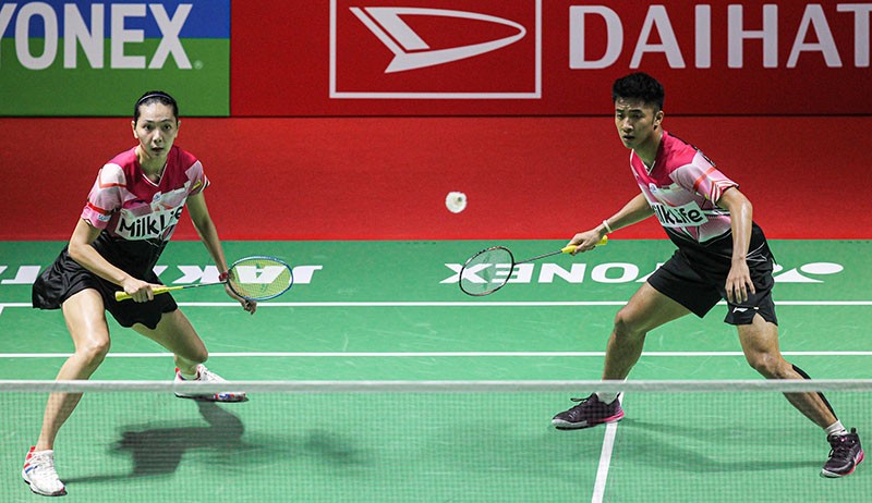 Tampil Agresif, Dejan-Gloria Kalahkan Ganda Campuran Hong Kong - Bagian 1