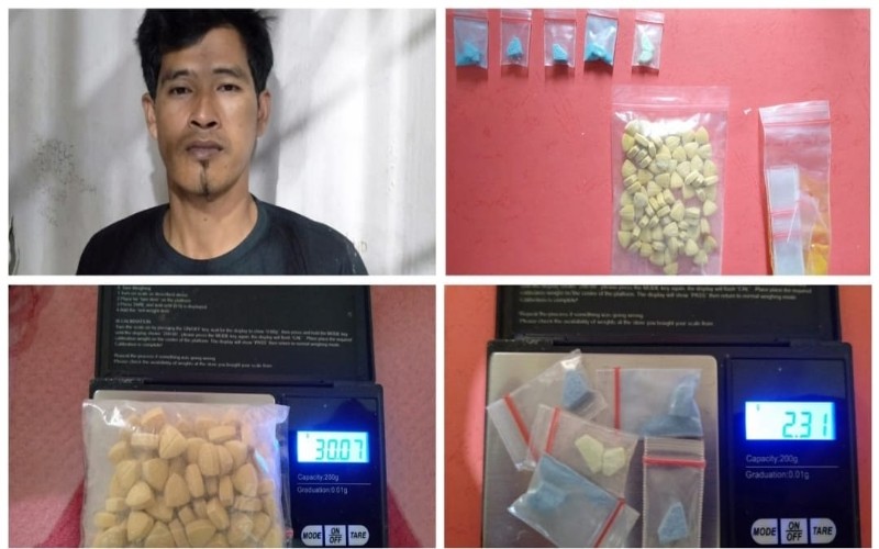 Polisi Tangkap Pengedar Ekstasi di Musi Rawas, Ini Tampangnya