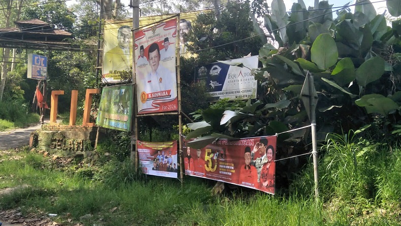 Parpol dan Bacaleg Cimahi Dilarang Pasang Alat Peraga Kampanye di Pohon