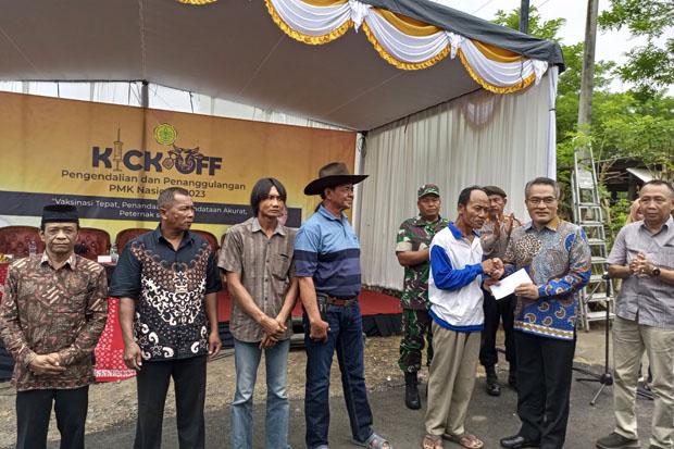 Ratusan Peternak di Bantul Terima Kompensasi Ganti Rugi Imbas PMK