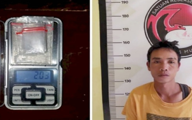 Modus Pengedar Sabu di Muratara, Siapkan Pondok Khusus di Sekitar Rumah