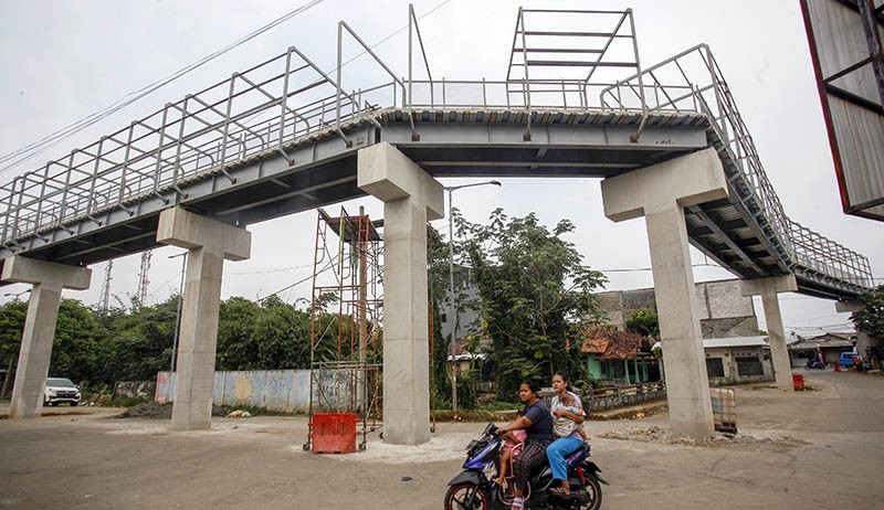 Progres Pembangunan Skybridge Bojonggede Capai 90 Persen - Bagian 1