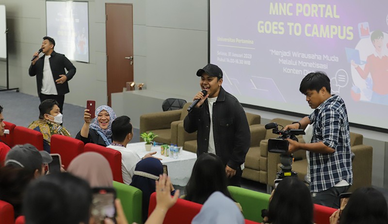 Gary Gany Meriahkan MNC Portal Goes to Campus - Bagian 3
