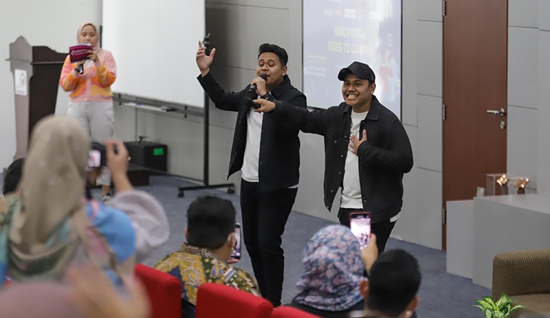 Gary Gany Meriahkan MNC Portal Goes to Campus - Bagian 1