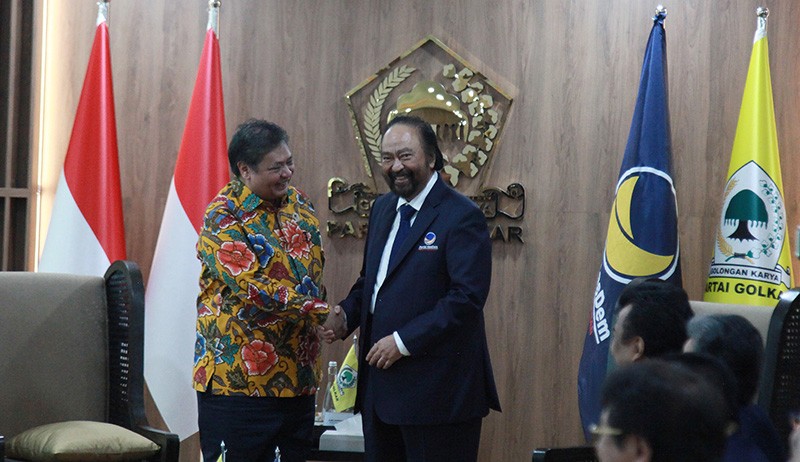 Surya Paloh Temui Airlangga Hartarto, Partai Golkar-NasDem Koalisi? - Bagian 1