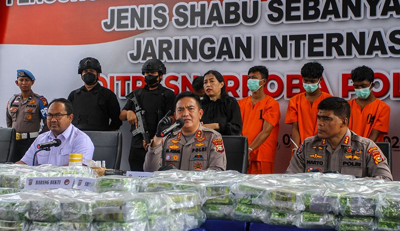 5 Kurir Bawa 276 Kg Sabu dari Malaysia, 1 Tersangka Ditembak Mati Polisi - Bagian 2