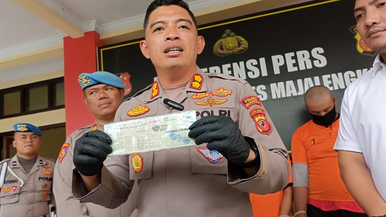 Bisnis Motor Curian dengan STNK Palsu, Warga Majalengka Ditangkap Polisi