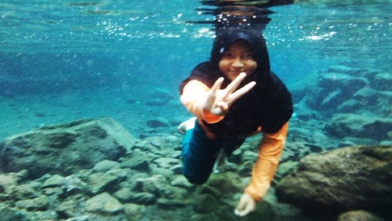 Wisata Gratis di Garut, Nikmati Jernihnya Mata Air Cigede Cibuyutan 