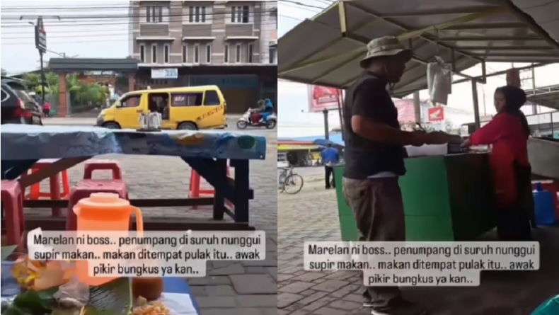 Viral Aksi Sopir Medan Tinggalkan Penumpang Demi Makan, Netizen Ngadu ke Bobby Nasution
