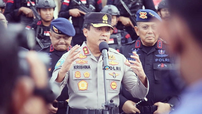 Doakan Kapolda Jambi, Irjen Krishna Murti: Mas Rusdi Cepat Kembali dengan Selamat