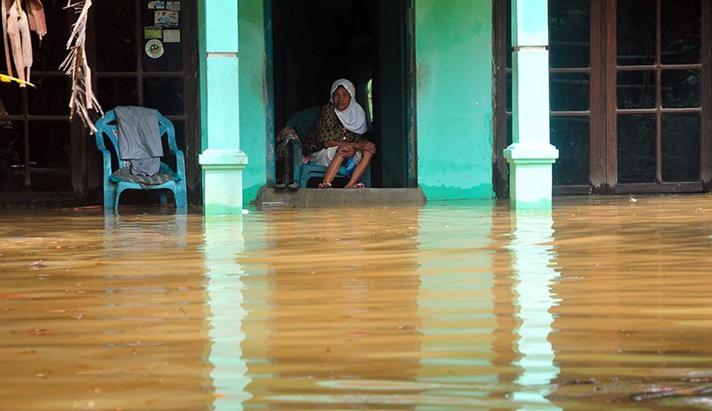 Dua Sungai Meluap di Kudus, Ratusan Rumah Terendam Banjir - Bagian 1