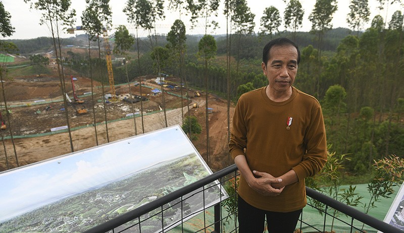 Menteri Basuki Jadi Reporter Dadakan Wawancara Presiden Jokowi - Bagian 3