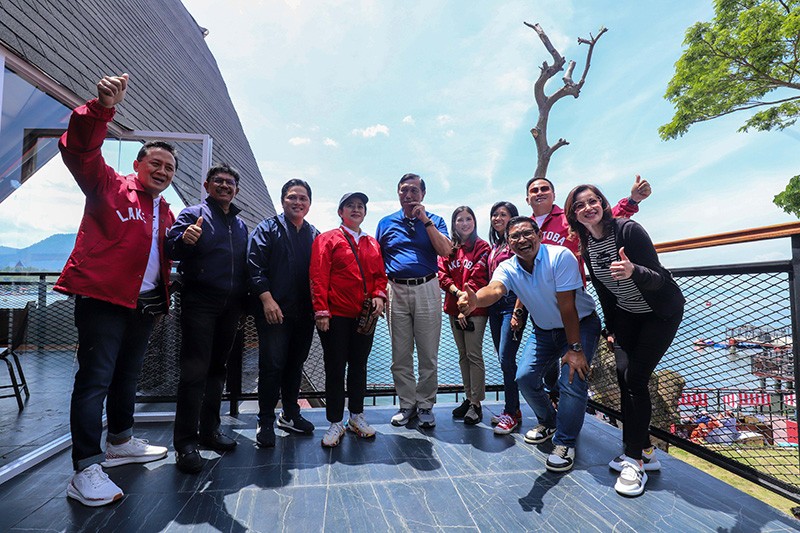 Wamenparekraf Angela Tanoesoedibjo bersama Para Menteri Nobar F1 PowerBoat - Bagian 3