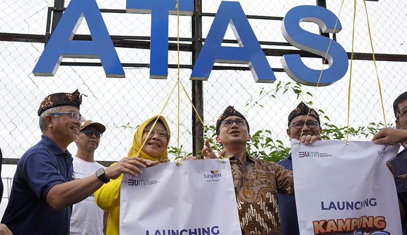 Peluncuran Kampung Andal Taspen di Kabupaten Bandung Perkuat Industri Kreatif - Bagian 1