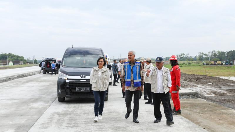 Pengerjaan Tol Solo-Jogja Terkendala Pembebasan Lahan, Ganjar dan 2 Menteri Turun Tangan 