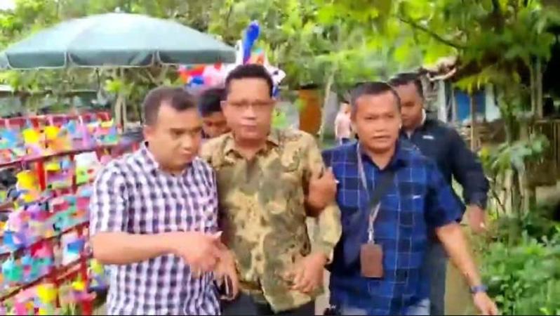 Tersandung Kasus Korupsi, Eks Direktur Perusda Ditangkap Tim Kejari Purworejo di Acara Hajatan