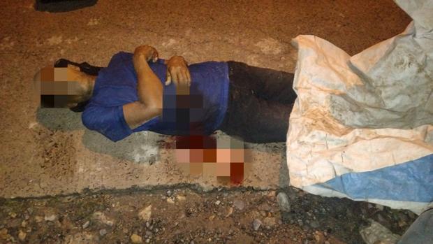  Mayat dengan Luka di Perut Tergeletak di Pinggir Jalan Soekarno Hatta Bandar Lampung