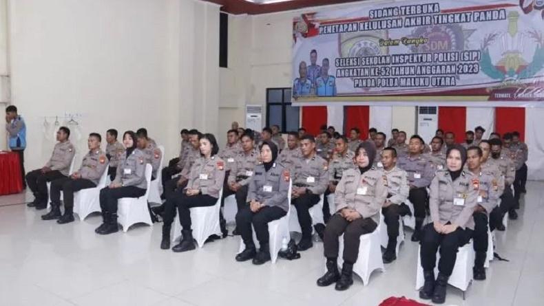 41 Personel Polda Maluku Utara Lulus Seleksi Pendidikan Perwira Polisi
