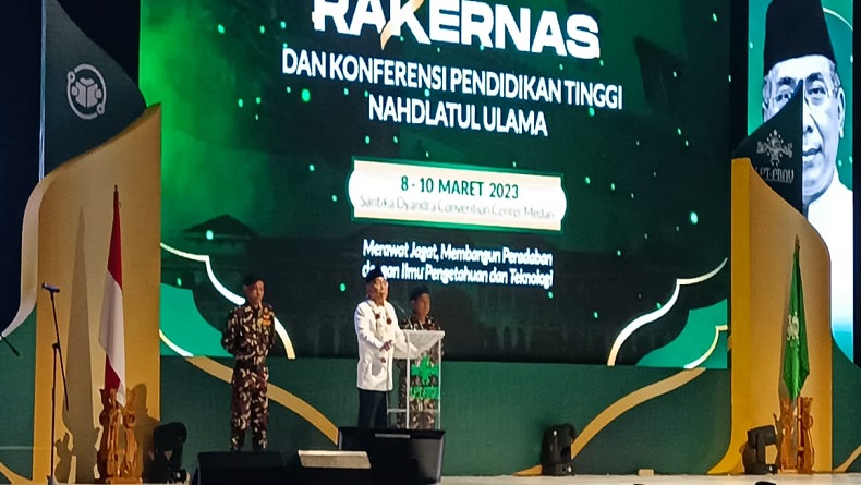 Buka Rakernas LPTNU, Gus Yahya: Saat Ini NU Isinya Sudah Macam-Macam