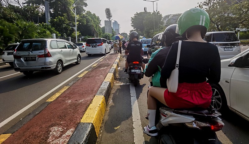 Macet Parah Imbas Konser Blackpink, Blink Pilih Jalan Kaki - Bagian 4