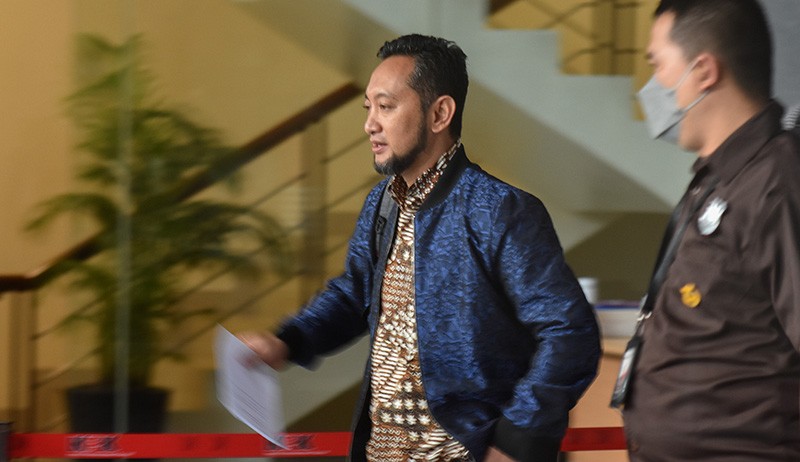 Tampang Pejabat Bea Cukai Andhi Pramono usai Diperiksa KPK Selama 7 Jam - Bagian 1