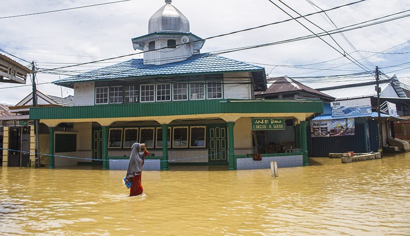 4.188 Jiwa Terdampak Banjir di Hulu Sungai Tengah Kalsel - Bagian 1