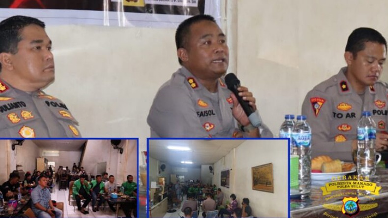 Tekan Kriminalitas jelang Ramadan, Polresta Manado Giatkan Jumat Bacirita