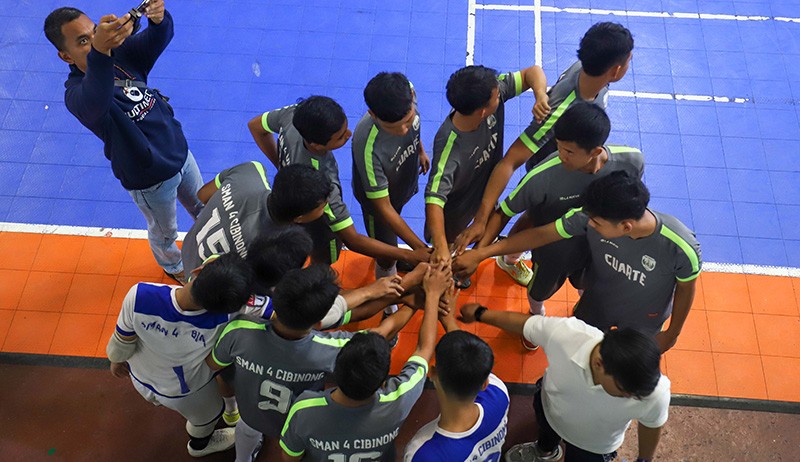 Keseruan Okezone Fun Futsal, Diikuti 16 Tim dari SMA se-Jabodetabek - Bagian 5