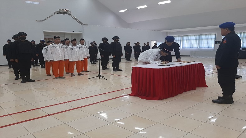 6 Napiter Lapas Karanganyar Nusakambangan Ikrar Setia NKRI