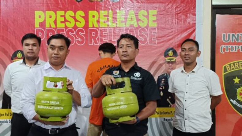Curi Puluhan Tabung Elpiji di Pangkalan, 1 Pelaku Ditangkap Polresta Manado 