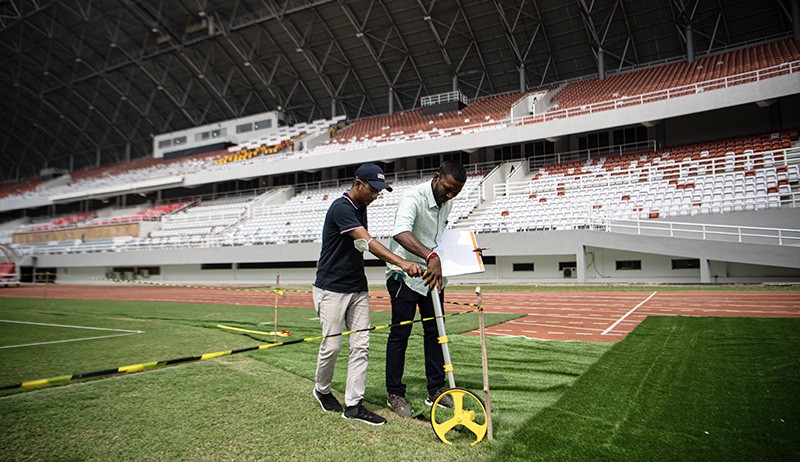 Delegasi FIFA Cek Kesiapan Stadion Gelora Sriwijaya Jakabaring - Bagian 1